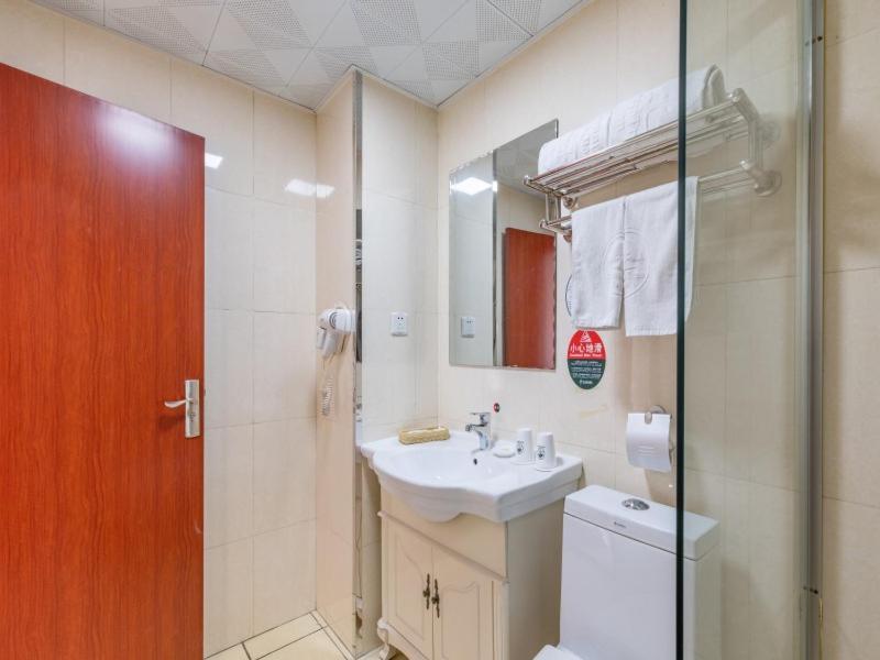 Greentree Inn Liaoning Dalian Development Zone Jinma Road Pedestrian Street Express Hotel Eksteriør bilde