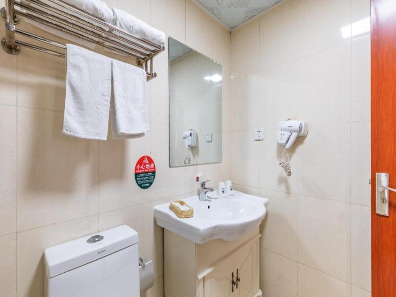 Greentree Inn Liaoning Dalian Development Zone Jinma Road Pedestrian Street Express Hotel Eksteriør bilde