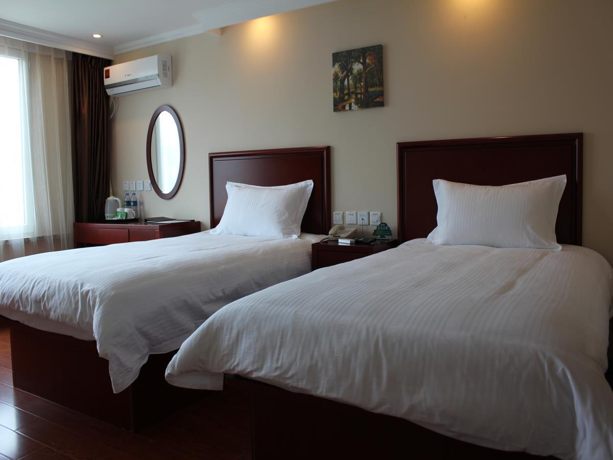 Greentree Inn Liaoning Dalian Development Zone Jinma Road Pedestrian Street Express Hotel Eksteriør bilde