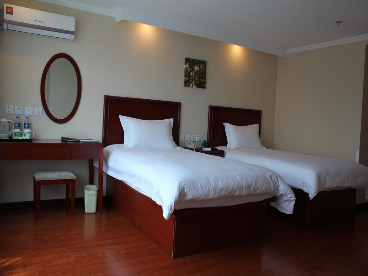 Greentree Inn Liaoning Dalian Development Zone Jinma Road Pedestrian Street Express Hotel Eksteriør bilde