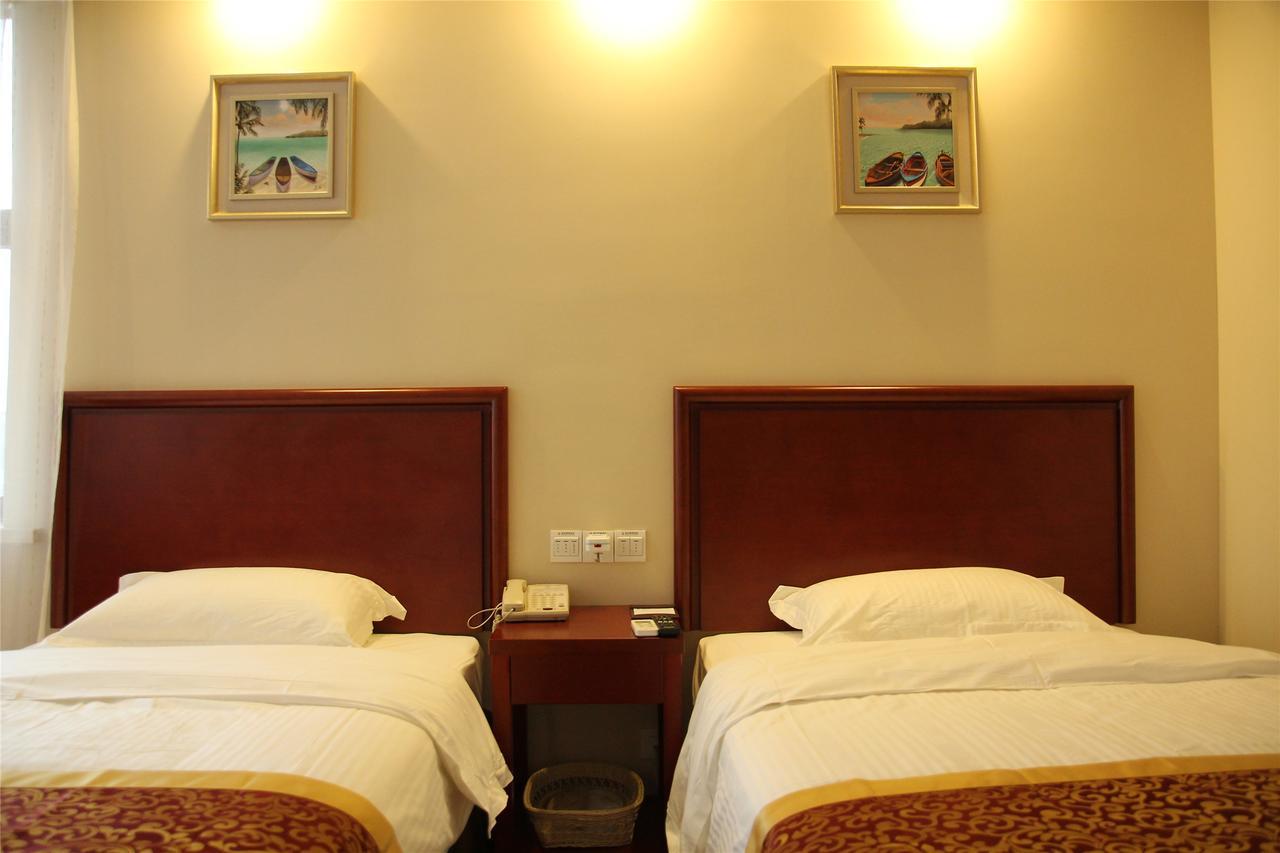 Greentree Inn Liaoning Dalian Development Zone Jinma Road Pedestrian Street Express Hotel Eksteriør bilde