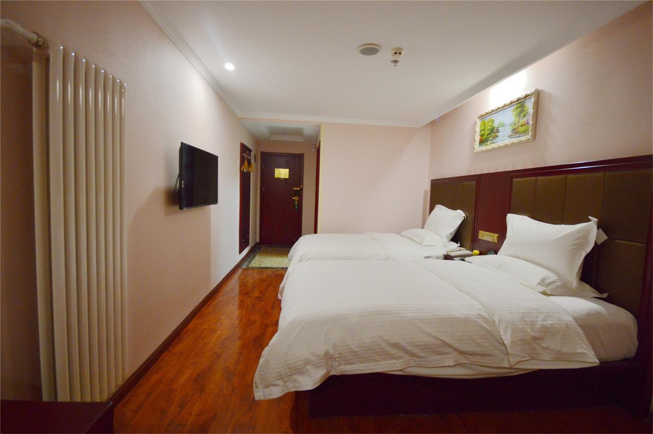 Greentree Inn Liaoning Dalian Development Zone Jinma Road Pedestrian Street Express Hotel Eksteriør bilde