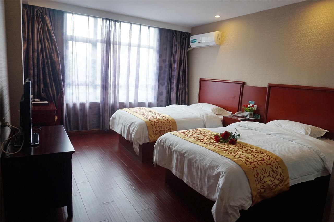 Greentree Inn Liaoning Dalian Development Zone Jinma Road Pedestrian Street Express Hotel Eksteriør bilde
