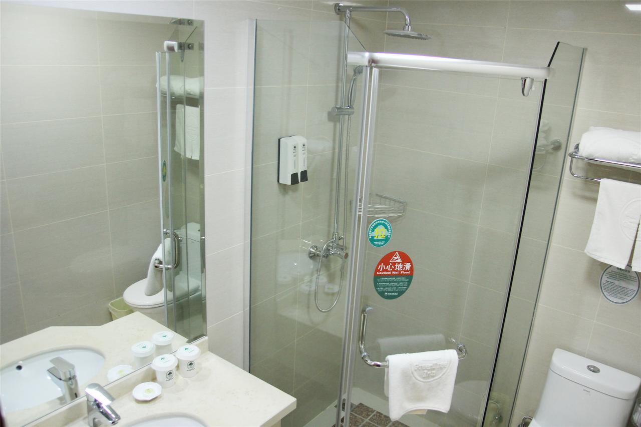 Greentree Inn Liaoning Dalian Development Zone Jinma Road Pedestrian Street Express Hotel Rom bilde