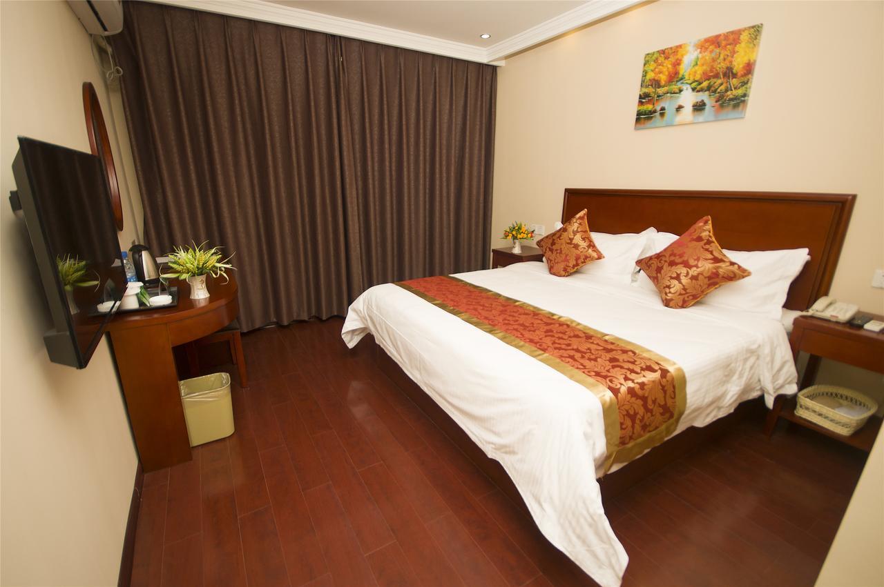 Greentree Inn Liaoning Dalian Development Zone Jinma Road Pedestrian Street Express Hotel Eksteriør bilde